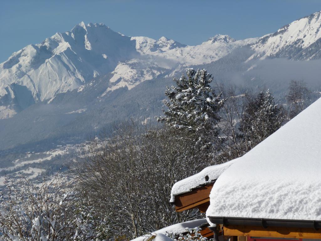 Chalet Des Alpes - Sunset View - Crans-Montana Buitenkant foto
