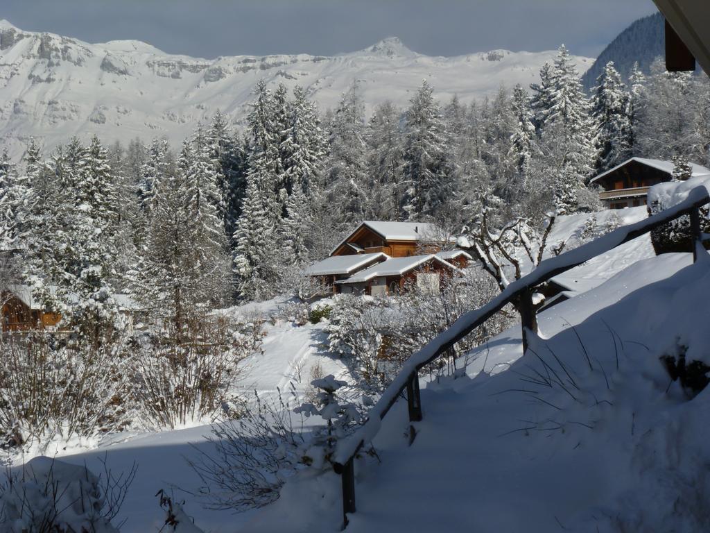 Chalet Des Alpes - Sunset View - Crans-Montana Buitenkant foto
