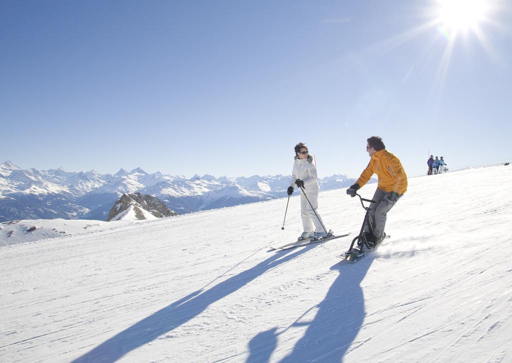 Chalet Des Alpes - Sunset View - Crans-Montana Buitenkant foto