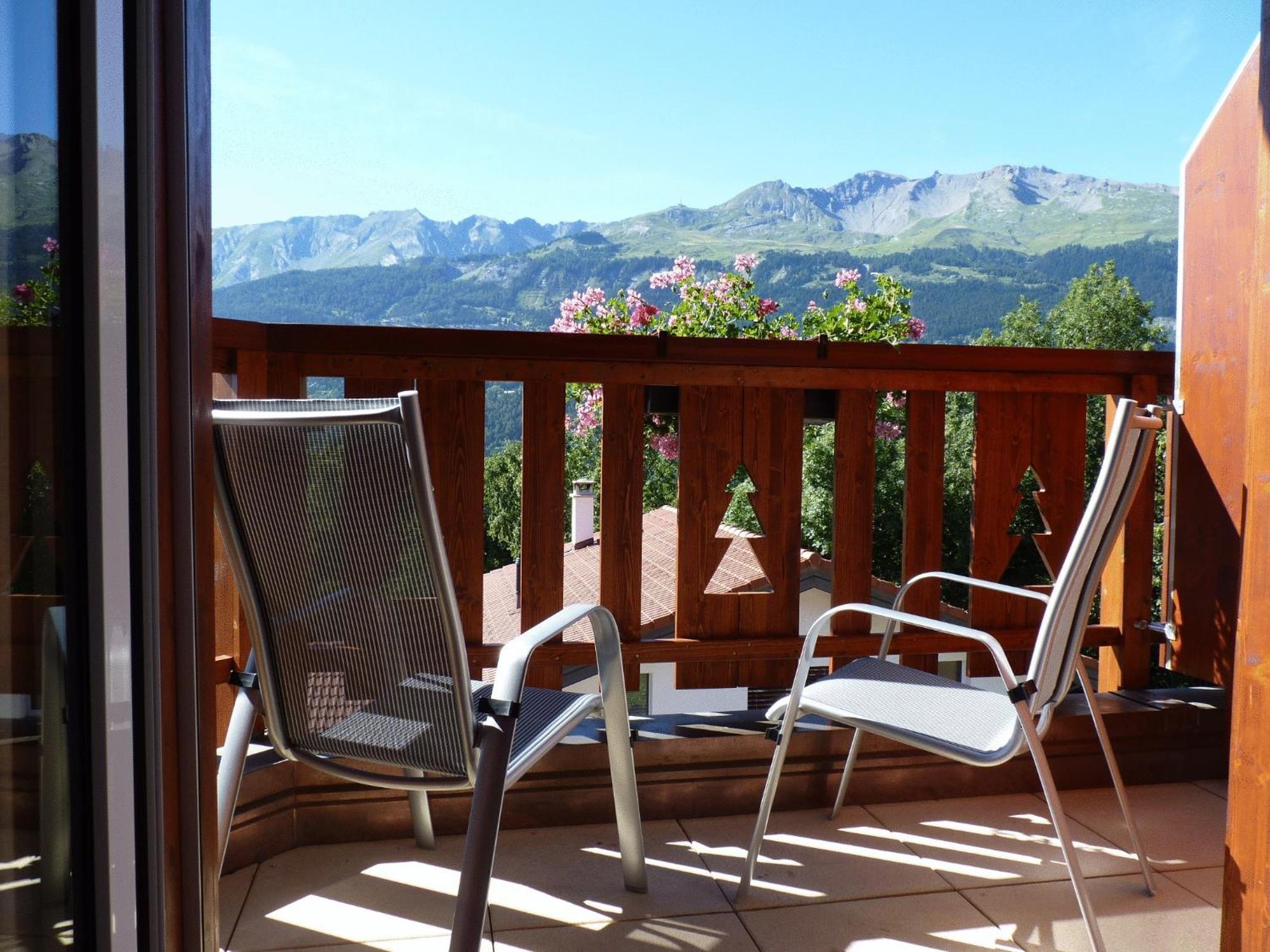 Chalet Des Alpes - Sunset View - Crans-Montana Buitenkant foto