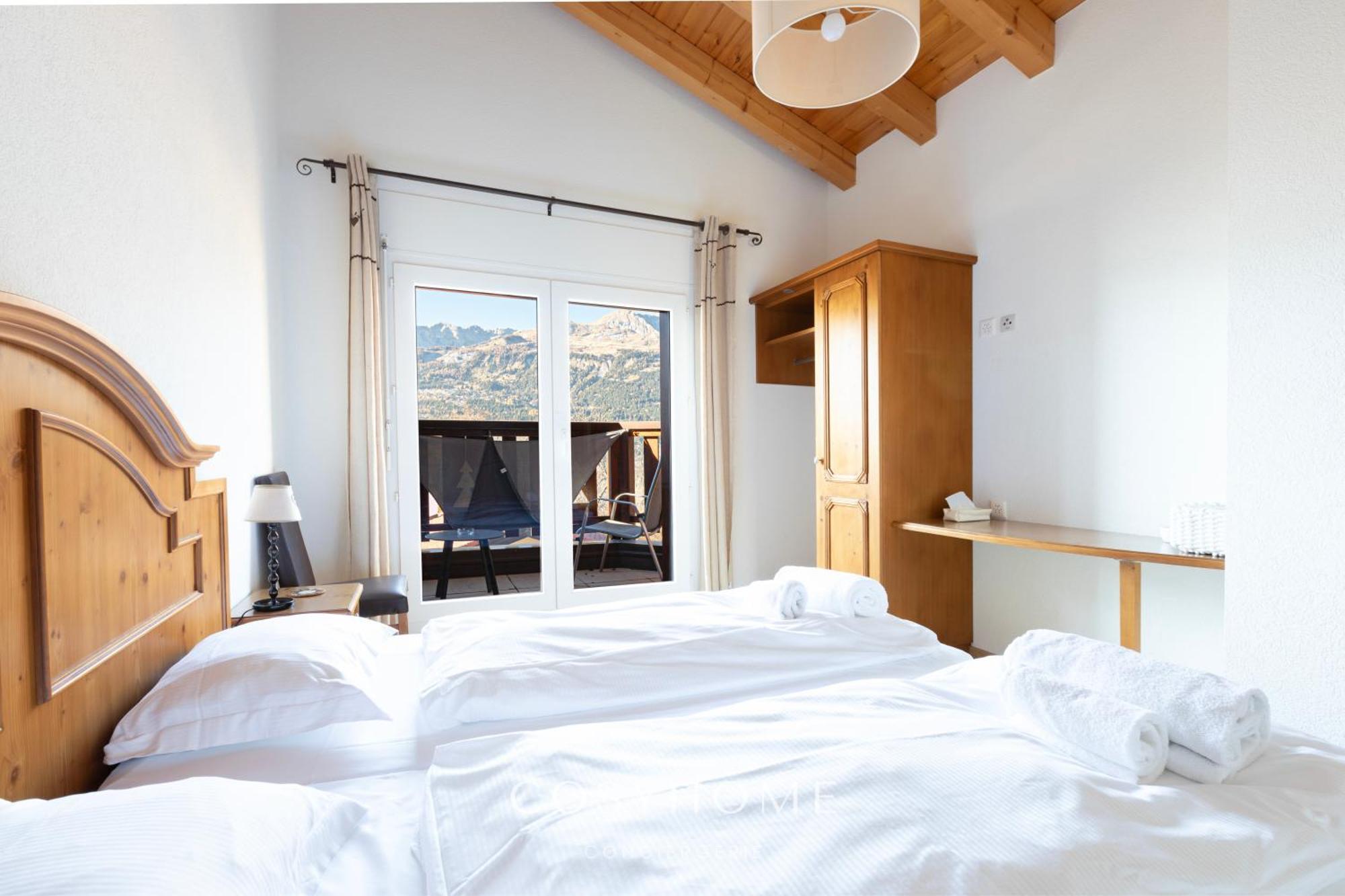 Chalet Des Alpes - Sunset View - Crans-Montana Buitenkant foto