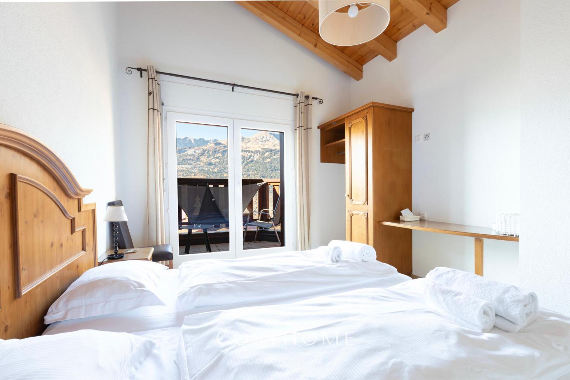Chalet Des Alpes - Sunset View - Crans-Montana Buitenkant foto