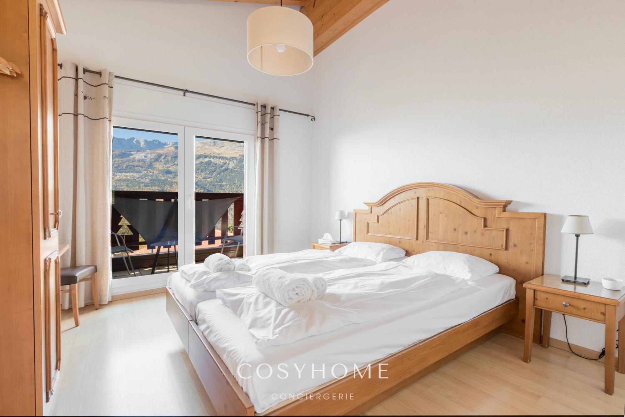 Chalet Des Alpes - Sunset View - Crans-Montana Buitenkant foto