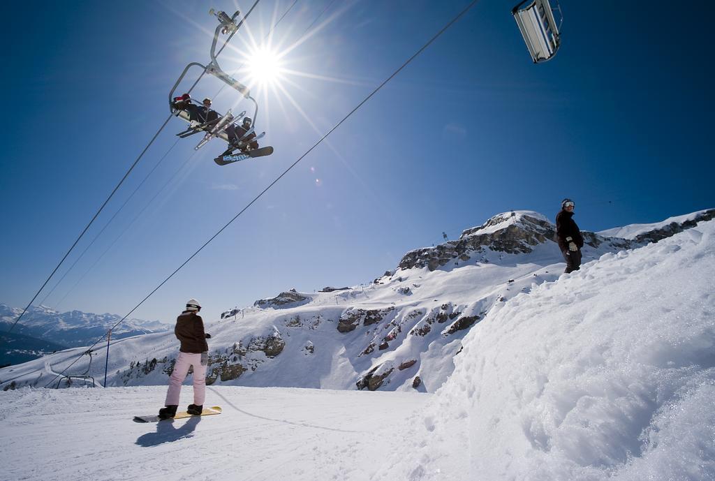 Chalet Des Alpes - Sunset View - Crans-Montana Buitenkant foto
